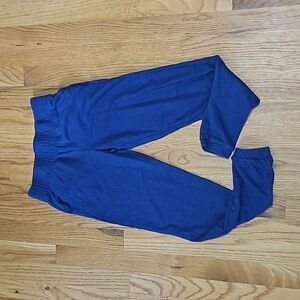 Girls navy blue joggers